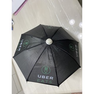 💥現貨💥 UBER EATS小傘 外送 UE 小雨傘 安全帽 大箱揹包 小箱 鑰匙圈