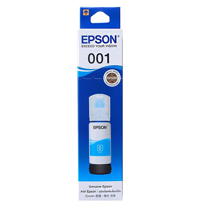 T03Y200 EPSON 001 藍色 原廠墨水罐 L4160、L4150、L6170、L6190