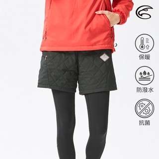 ADISI 女SMAWARM海洋溫控雙面穿搭撥水短褲AP2121067 (S-XL) 黑色 / 蚵殼棉 海洋紗 防潑水