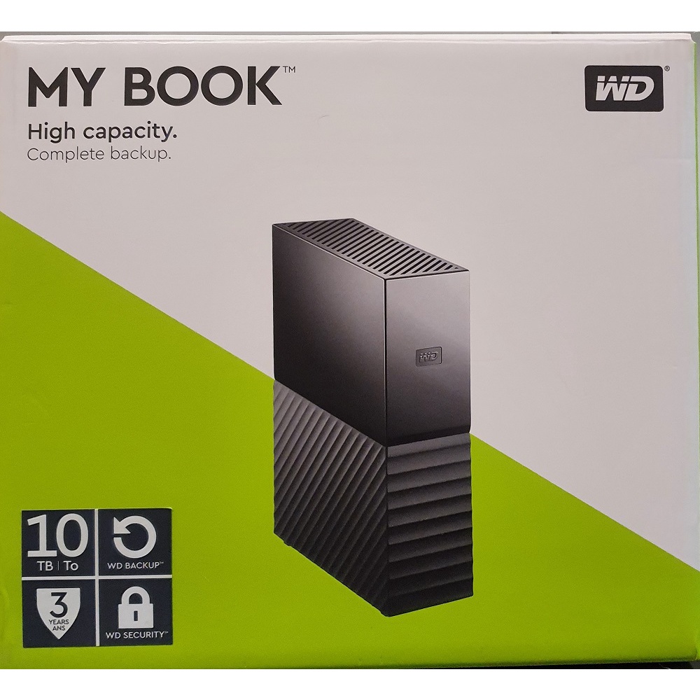 二手稀有良品-WD My Book 10TB 3.5吋外接硬碟-大容量-超便宜-僅此一件