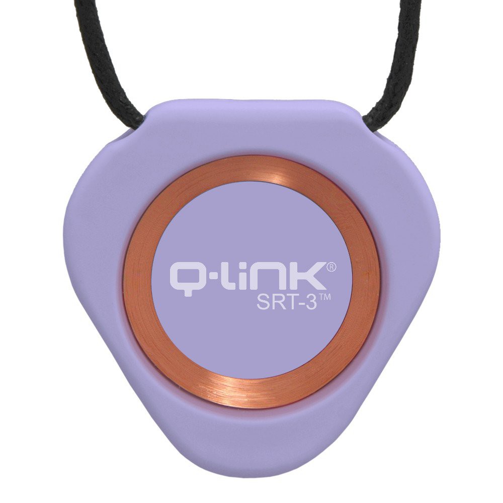 【Q-Link】生物能共振晶體-qlink驚艷紫♡♡ / 項鍊 / 淨化 / 打坐 / 冥想 / 運動 / 專注力！
