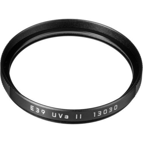 Leica 13030 E39 UVa II 保護鏡 黑 全新公司貨【日光徠卡】