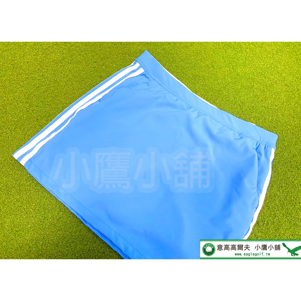 [小鷹小舖] Adidas Golf 3-STRIPES SKIRT 高爾夫短裙 女仕 HA0193 提供舒適和時尚