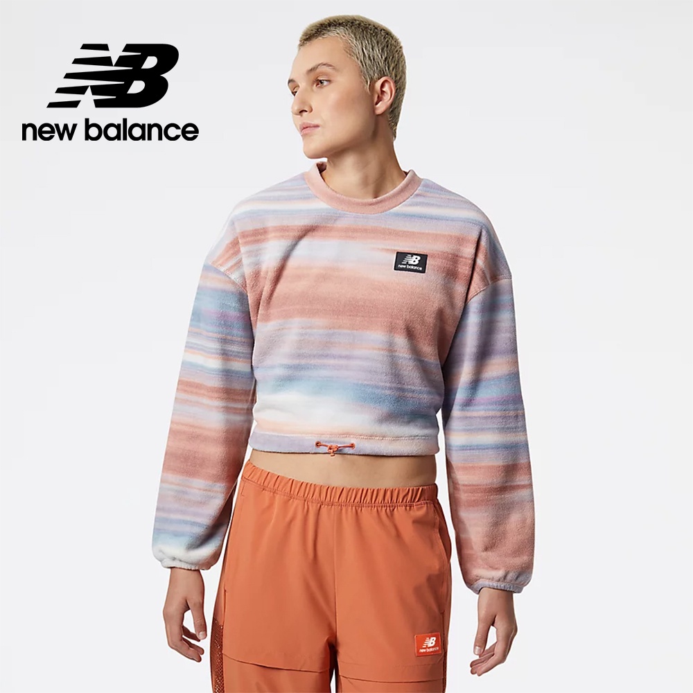 【New Balance】 NB 刷毛上衣_女性_漸層彩色_WT21523WM