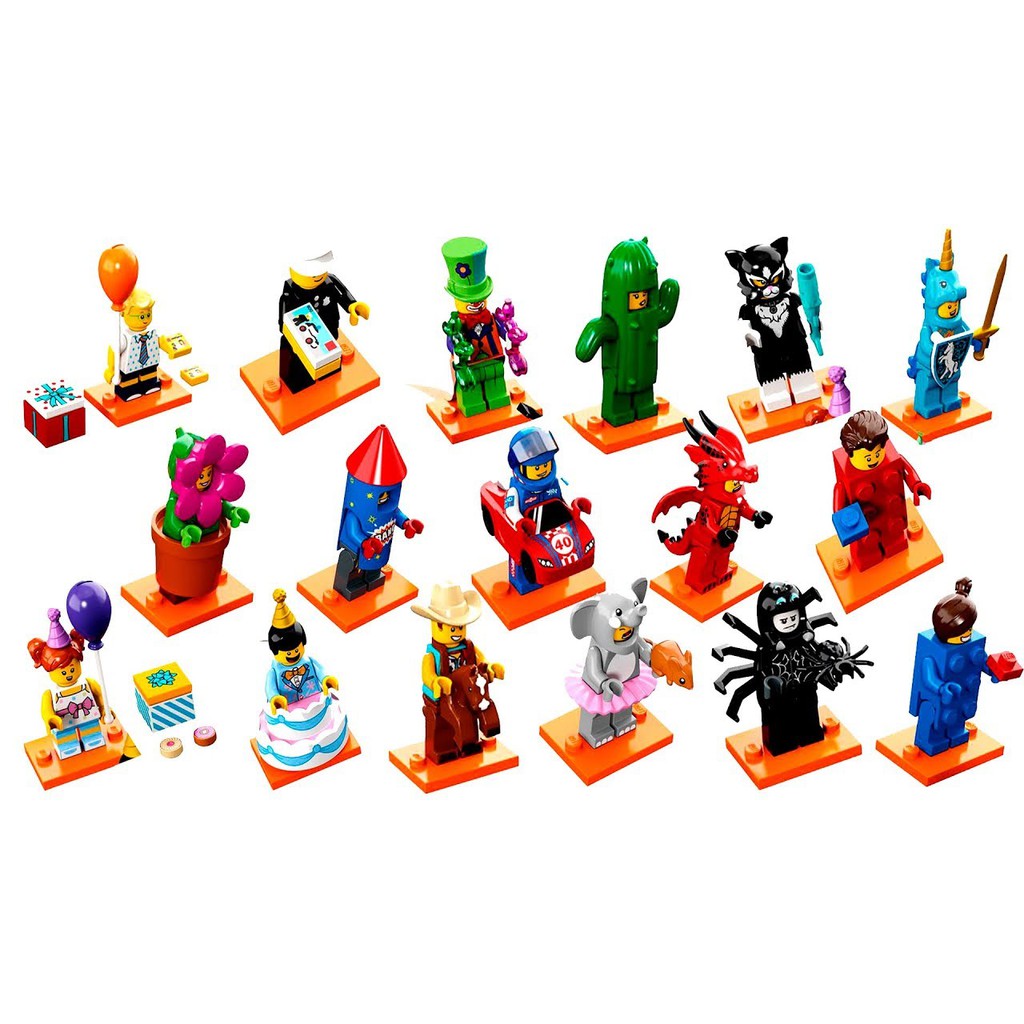 【積木樂園】樂高 LEGO 71021 CollectibleMinifigures Series 18 大全套 17隻
