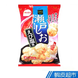 日本 栗山 瀨戶汐揚仙貝-蝦風味[16枚] (83.2g) 現貨 現貨 蝦皮直送