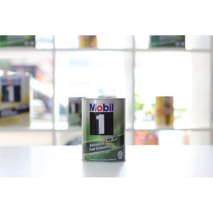 [ 樂油油 ]日本原裝進口美孚 MOBIL 1 AFE 0W30 頂級鐵罐機油 1L 4L