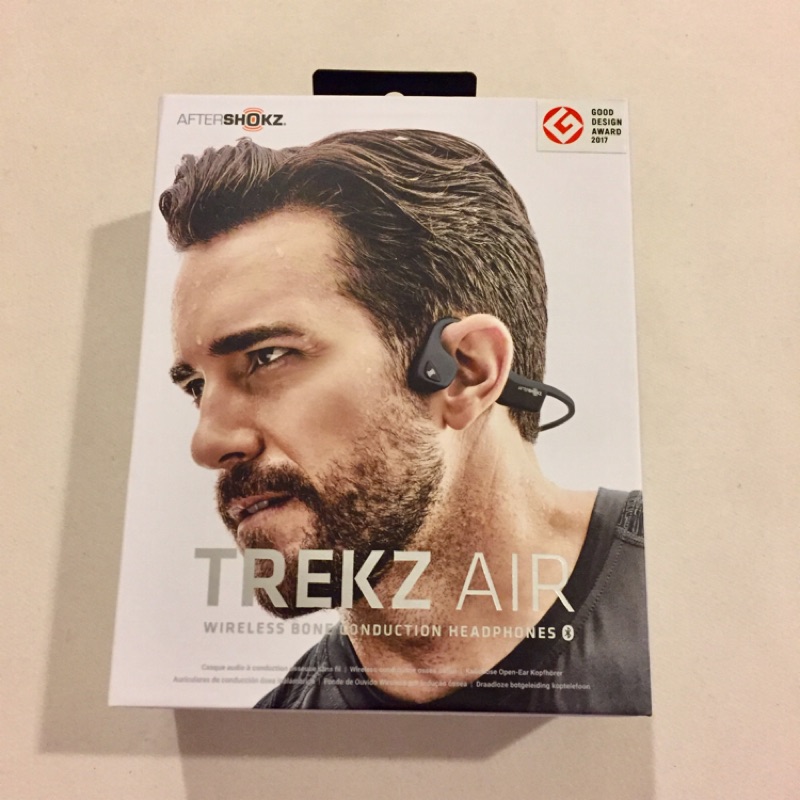 第二代AfterShokz骨傳導式藍牙運動耳機"Trekz Air AS650"送市價$690螢光腰包！