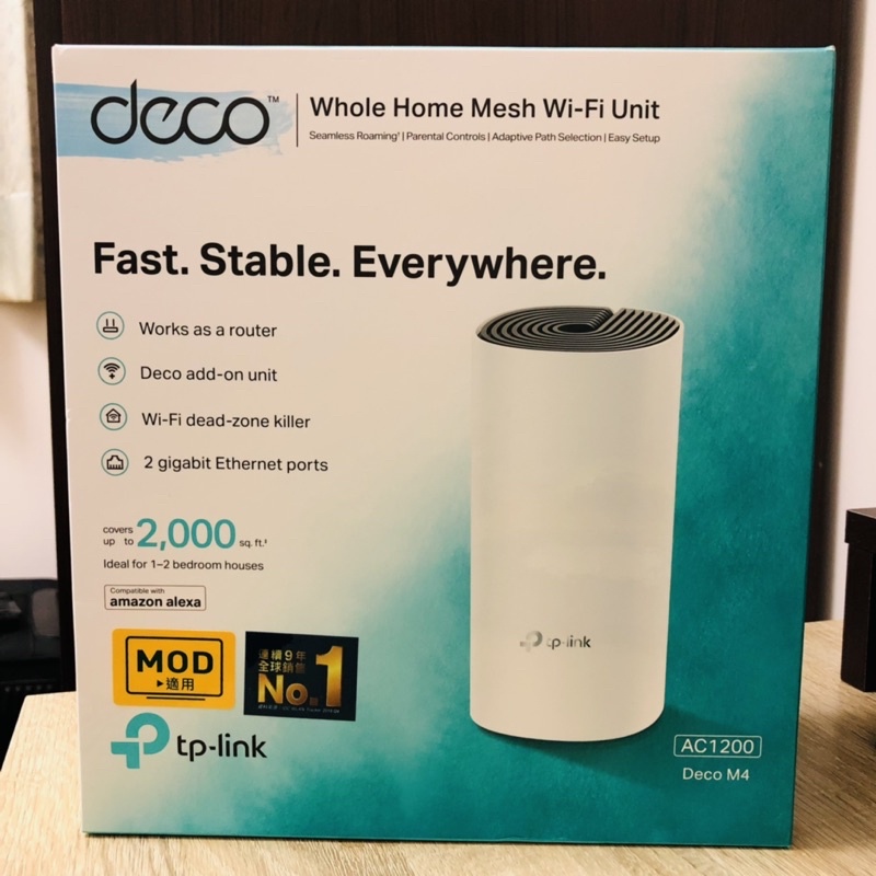 台灣現貨-TP-Link Deco M4 AC1200 分享器