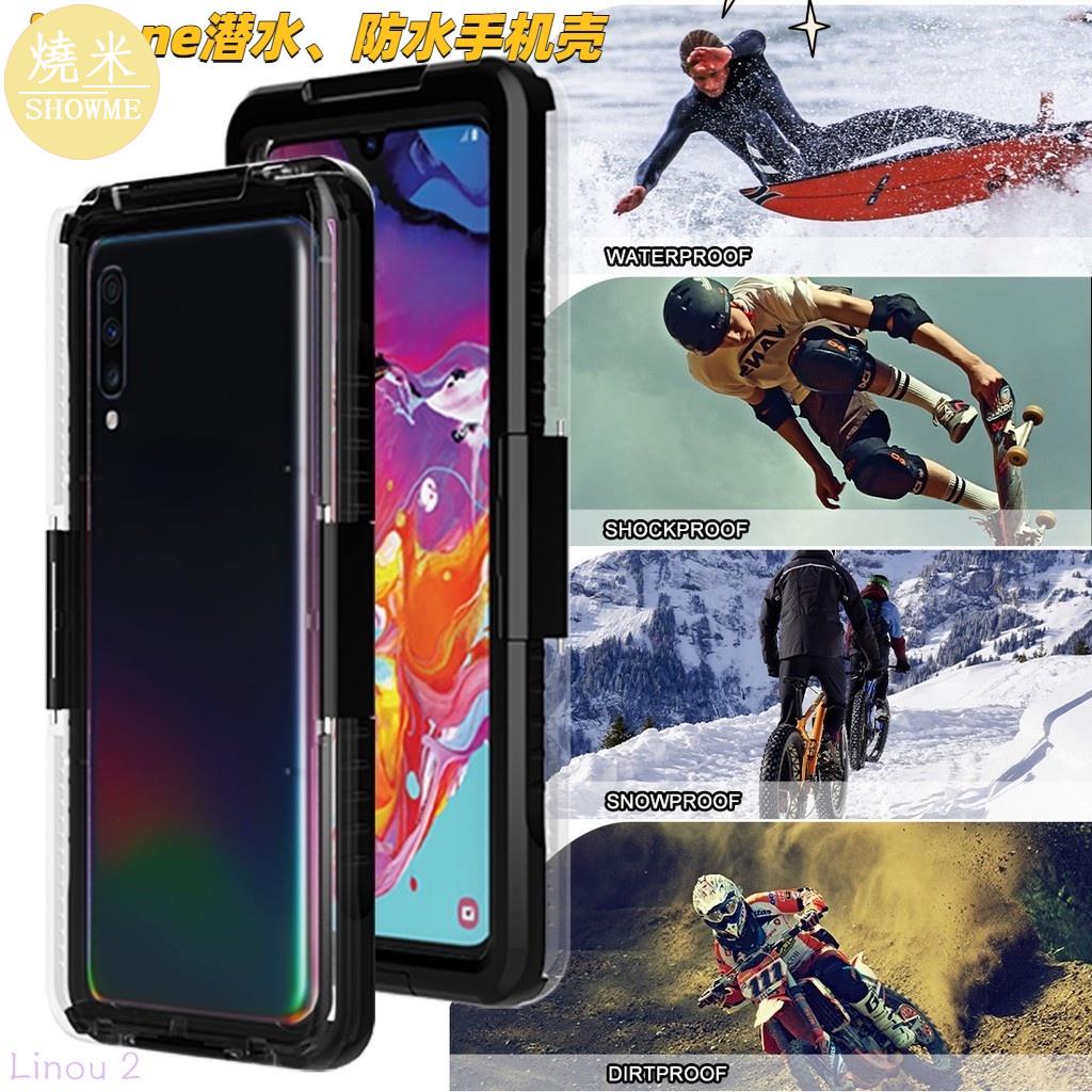 SHOWME-防水殼iPhone13 Pro Max 蘋果11 12 XR XS i7/8plus SE 2游泳潛