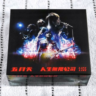 Y-0113-五月天 人生無限公司 LiFE LiVE 3 CD 2019 預購限定版 附預購拼圖 全新未拆封 現貨