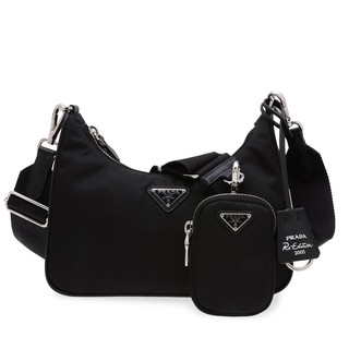 Prada Re-Edition 1BH204 倒三角標三合一多功能尼龍包