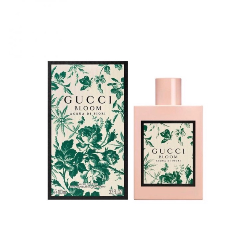 ❤️Gucci  BLOOM ACQUA DI FIORI EAU DE TOILETTE   花漾綻放女性香水❤️