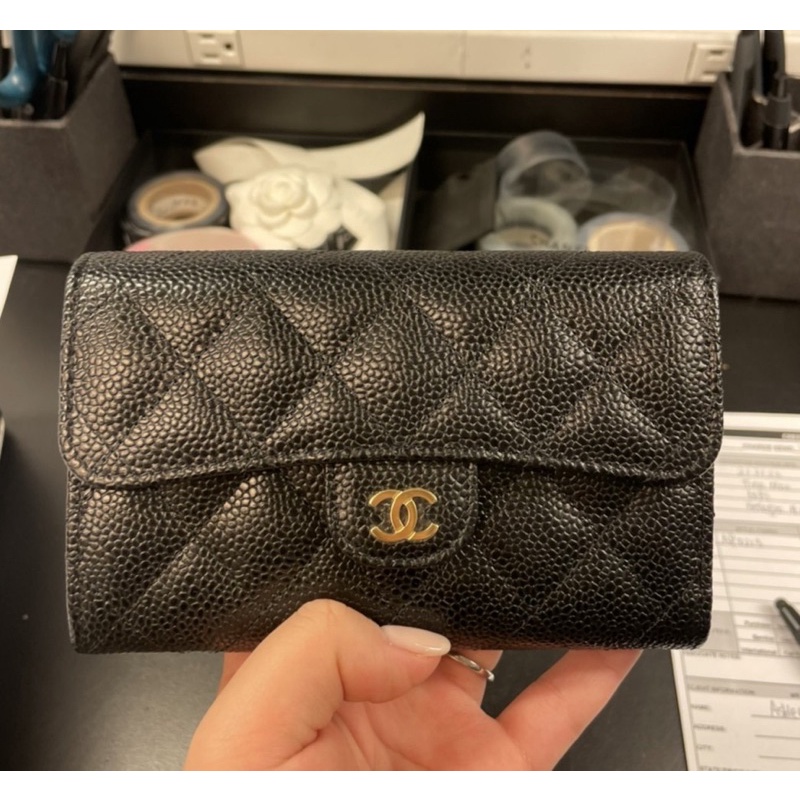 Chanel cf 中夾 荔枝皮金扣 爆款難買 正品代購歐洲代購