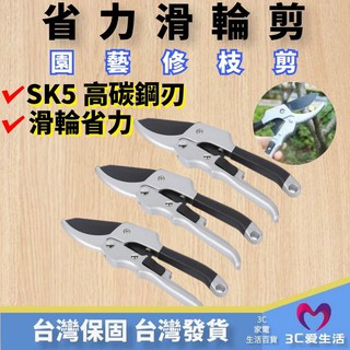 德國SK5 高強度 高溫淬火 滑輪剪 果枝剪 園林剪刀 剪刀 園藝修枝剪 花木剪