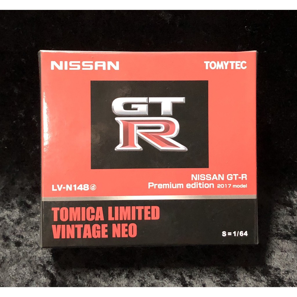 《GTS》TOMICA TOMYTEC LV-148d 産GT-R 2017版 紅色 284833