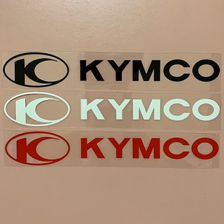 【立體】KYMCO 白.黑.紅 防水 貼紙 車身貼紙 機車貼紙 立體貼紙