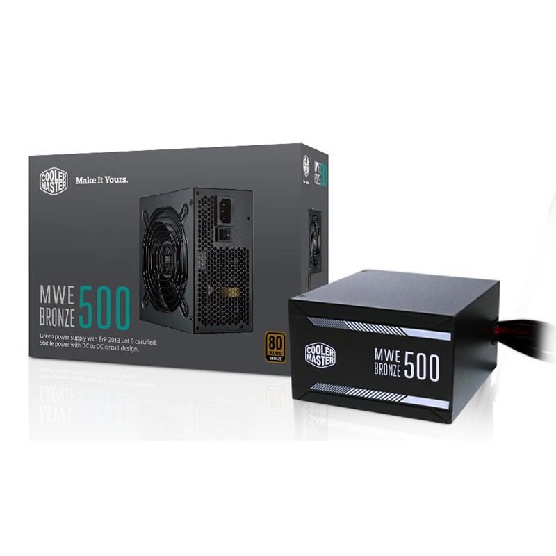 Cooler Master MWE500電源供應器銅牌500W