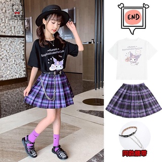 女童JK服 JK 制服 女童百褶裙套裝中大童小學生夏季女孩jk制服裙兒童學院風裙子夏裝
