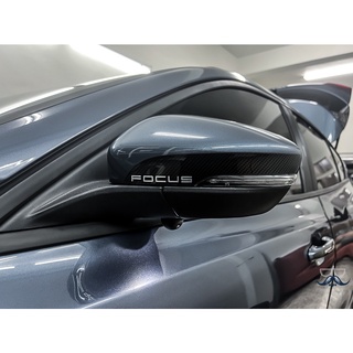 [老爸包膜店] Ford 福特 Focus Mk4 後照鏡 碳纖維專用膜 防刮 卡夢 Active