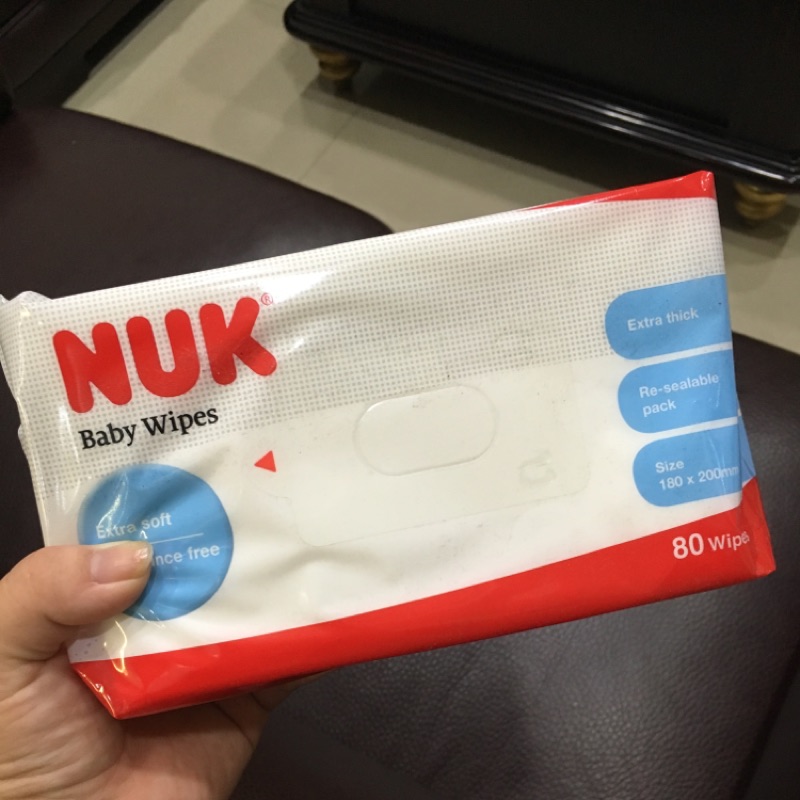 NUK 80抽無香純水濕紙巾