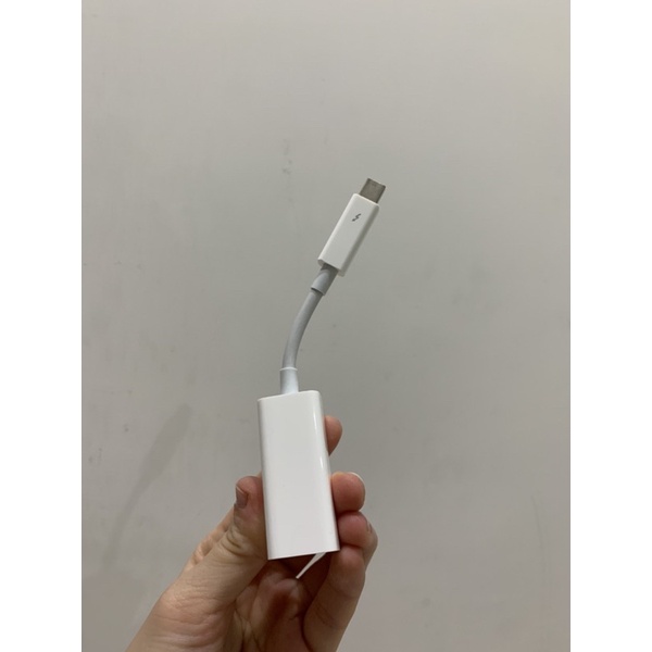 Thunderbolt 對 Gigabit 乙太網路轉換器（apple電腦網路線轉接器）