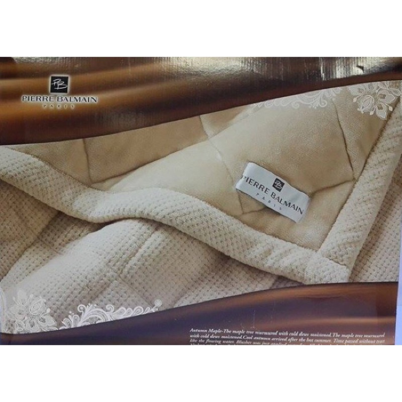 妮妮生活館 -  PIERRE BALMAIN 皮爾帕門 和風暖被毯 雙人尺寸 SP-1601 （無法超商取貨）