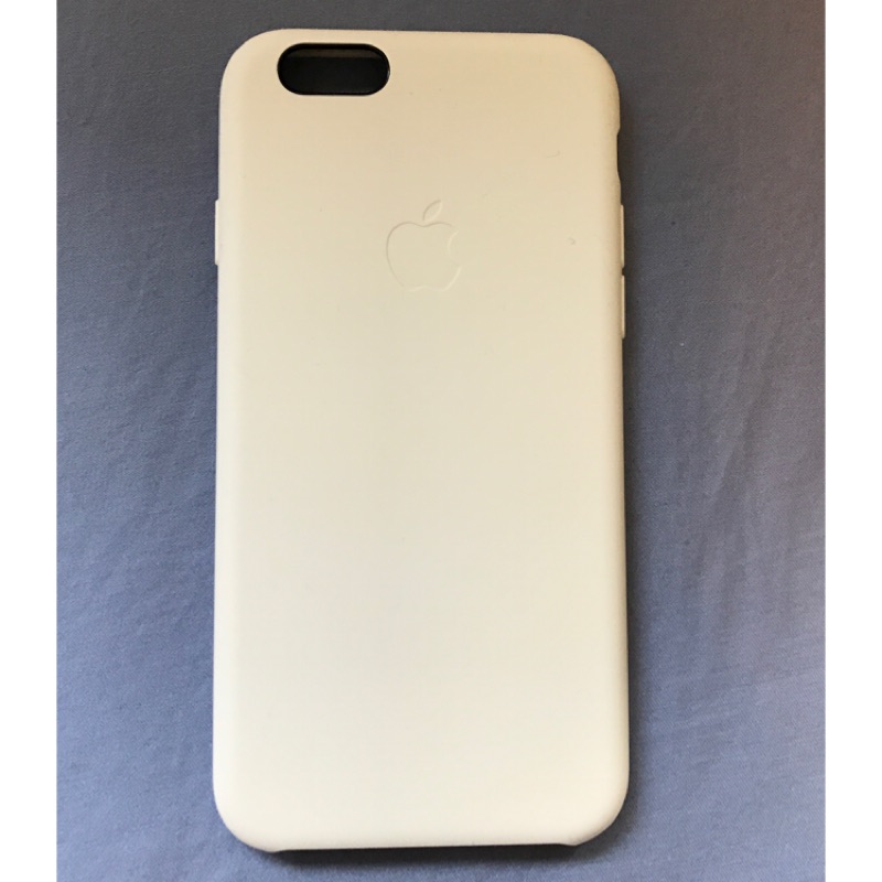 iPhone 6/6S 原廠白色矽膠護套