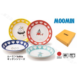 (特價)(日本製)YAMAKA Moomin 陶瓷盤 KUKKA 盤子組 慕敏 嚕嚕米 盤子 瓷盤 陶瓷 盤組 禮盒
