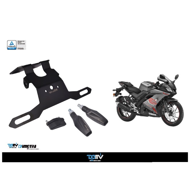 【KIRI】 DIMOTIV YAMAHA R15-V3 R15V3 17-20 後牌架 短牌架 加大款 DMV