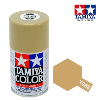 【模型屋】TAMIYA 田宮 模型 噴漆 噴罐 油性漆 #85068 TS68 TS-68 木甲板色 (100ml)