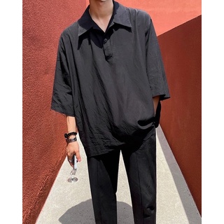 CLO.studio｜🇰🇷｜男款｜冰絲高階感襯衫 (0119)