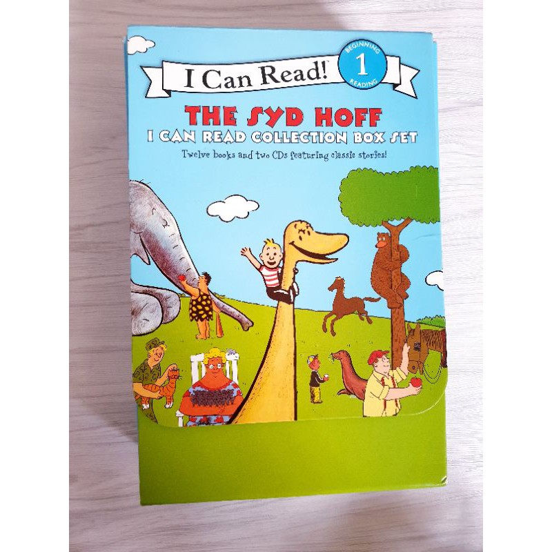 Syd Hoff 《I Can Read 有聲讀本套書》（12書＋2CD合售） 二手英文童書 有聲書 汪培珽推薦英文書單