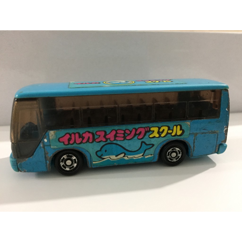 早期絕版 1989年  Tomica  No.41 Isuzu Super Hi Decker Bus 小汽車