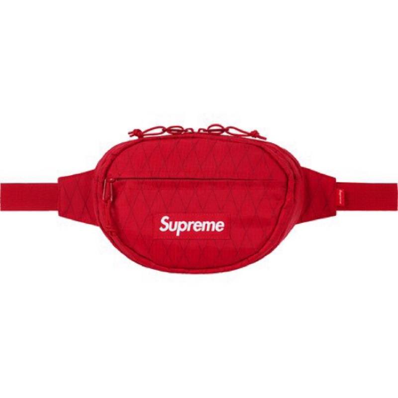 2018 FW Supreme 45th waist bag 紅色腰包