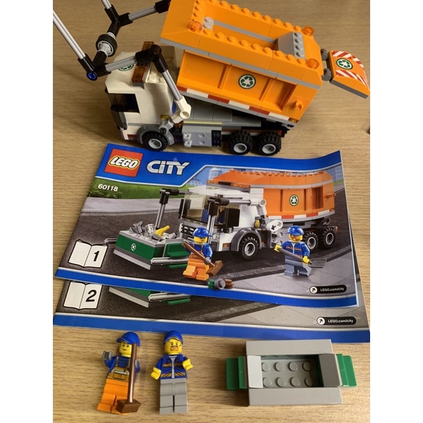 絕版 LEGO 60118 城市系列 垃圾收集車