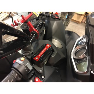 老虎林 現貨 KYMCO 光陽 Xciting S 400 刺激 高質感鋁合金浮雕煞車油缸裝飾蓋