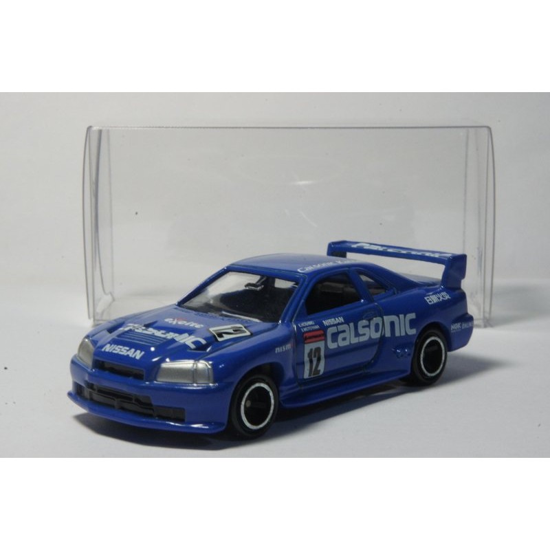 TOMY(tomica)小汽車 全日本GT選手權 NISSAN GT-R R34 賽車(1/61跑車模型車)