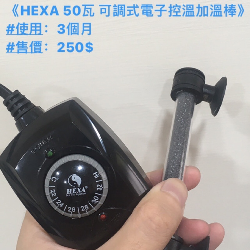 HEXA 50w 晶片控溫加溫棒