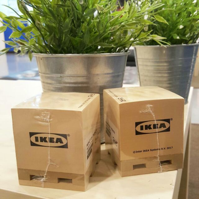 IKEA 便條紙 木棧板造型 限量版 宜室宜家