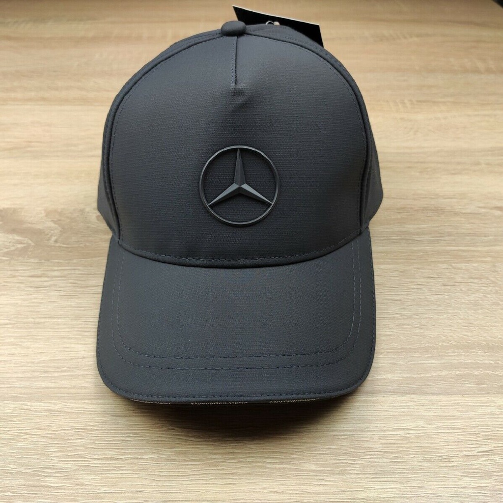 賓士原廠 BENZ 賓士廠徽系列 黑 灰黑 官方稱煤灰色 棒球帽 遮陽帽 帽子 男女適用