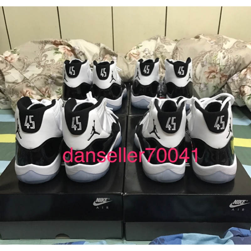 Nike Air Jordan 11 retro Concord #45 US9/10/10.5