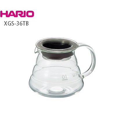 《July Coffee》日本  HARIO XGS-36TB 雲朵耐熱微波咖啡壺 玻璃壺 (360ml)