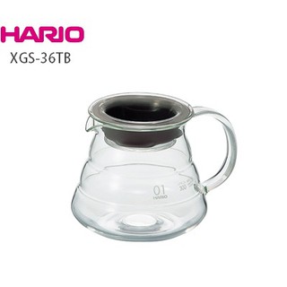 《July Coffee》日本 HARIO XGS-36TB 雲朵耐熱微波咖啡壺 玻璃壺 (360ml)