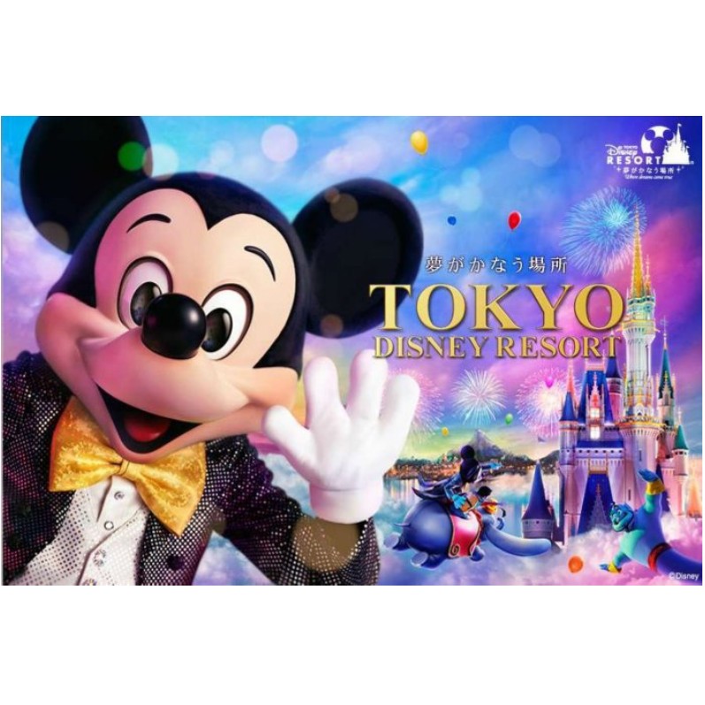 東京迪士尼樂園門票一日券 學生 -1800元 、電子票免換票