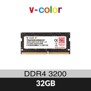 v-color 全何 32GB (32GBx1) DDR4 3200MHz 筆記型記憶體