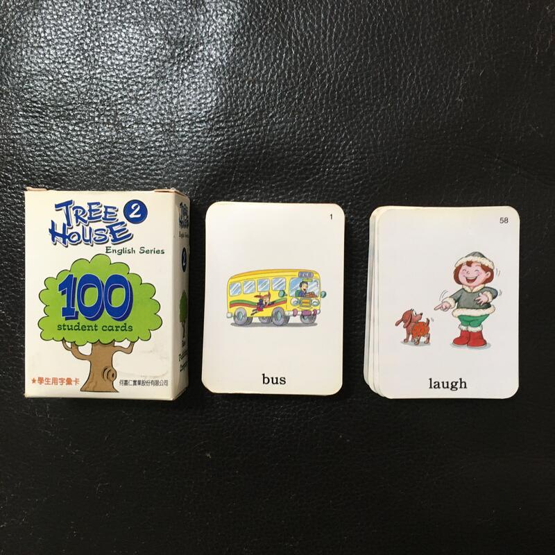 HESS 何嘉仁 TREE HOUSE 1 STUDENT CARDS 字卡100張 ET SHOP