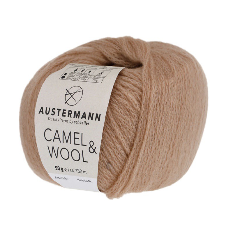 【KnitBird】AUSTERMANN 德國卡蜜兒毛線 Camel Wool
