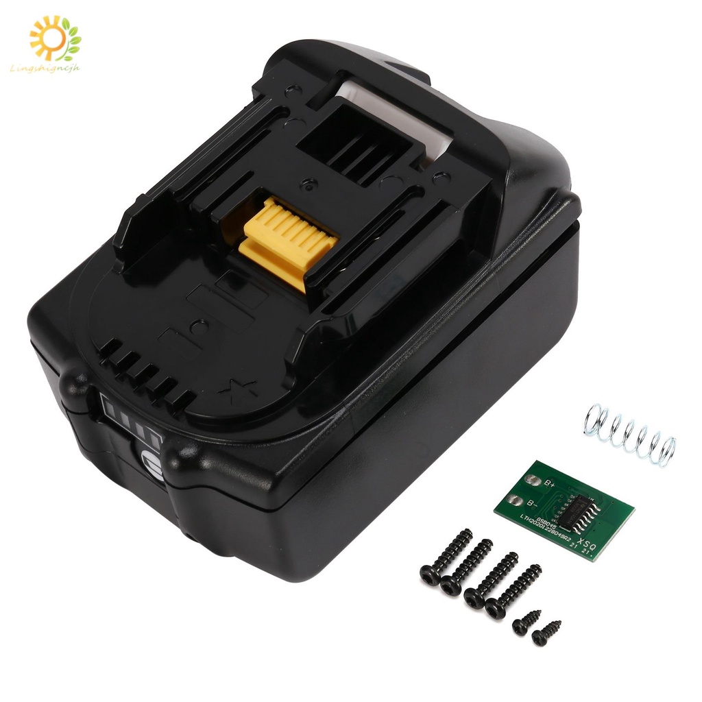 牧田 18V 電池 BL1840 BL1850 BL1830 的塑料盒嵌套單電池保護檢測保護板 PCB