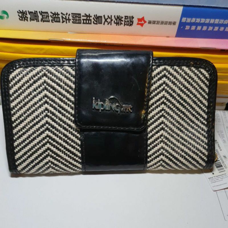 美國OUTLET購入_kipling_女用皮夾_二手販售